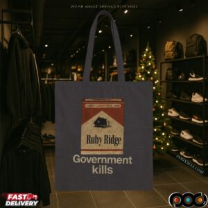 Government Kills Ruby Ridge Candy Cigarette T Shirt
