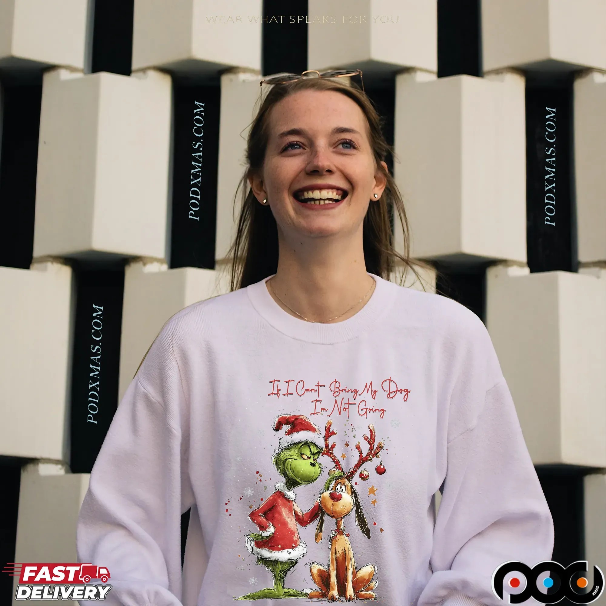 Grinch And Max If I Can't Bring My Dog I'm Not Going Christmas T Shirt