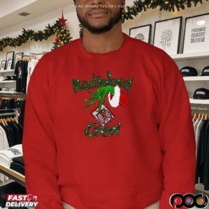 Grinch Hand Radiology Crew X Ray Tech Radiology Christmas T Shirt