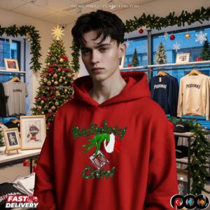 Grinch Hand Radiology Crew X Ray Tech Radiology Christmas T Shirt