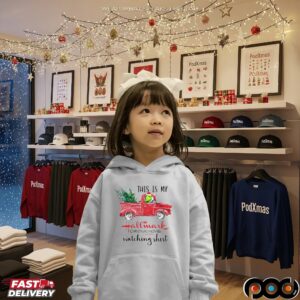 Grinch On Truck This Is Hallmark Christmas Movie Watching T Shirt
