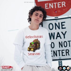 Grinchmas Season UPS Delivery Driver Christmas T Shirt