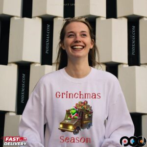 Grinchmas Season UPS Delivery Driver Christmas T Shirt