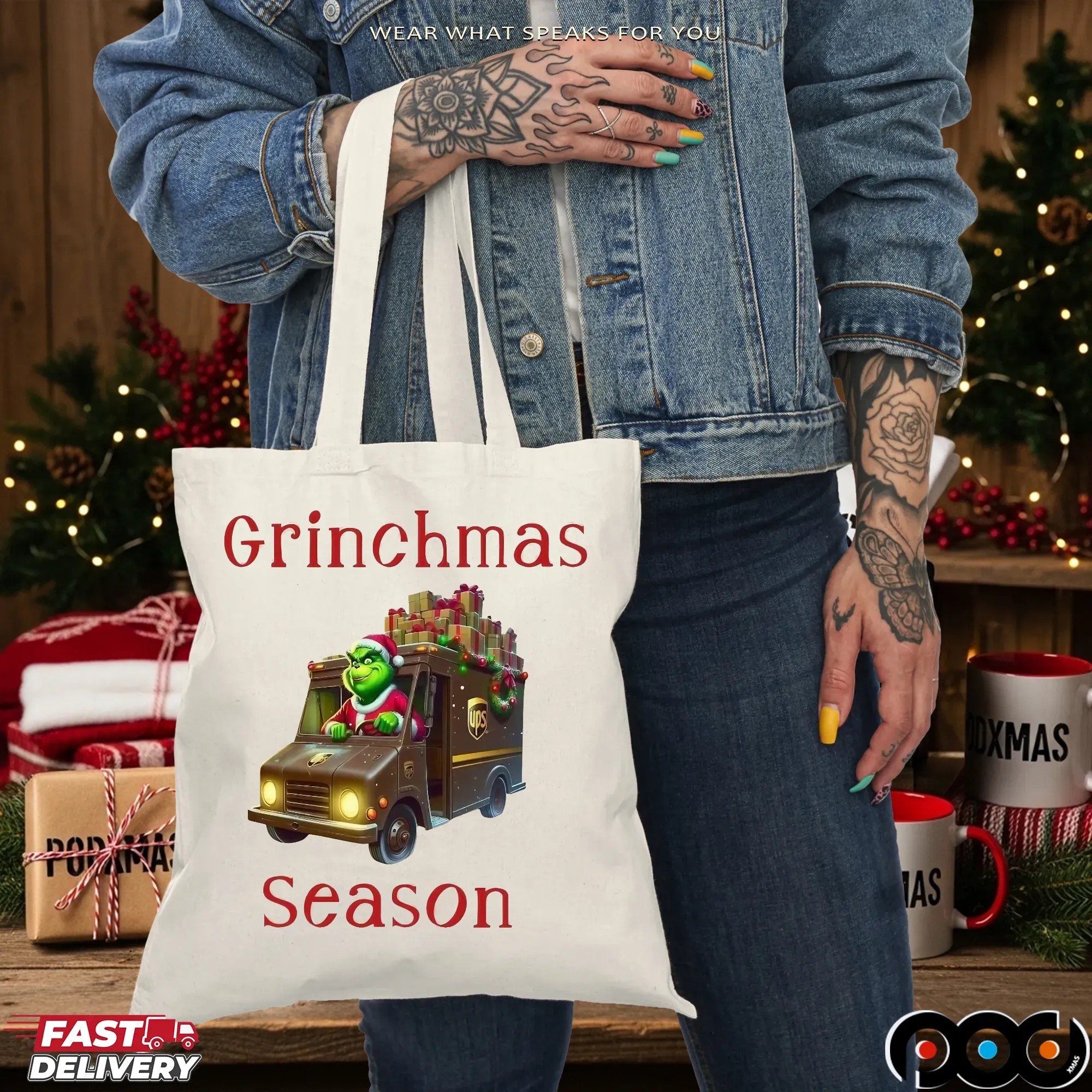 Grinchmas Season UPS Delivery Driver Christmas T Shirt