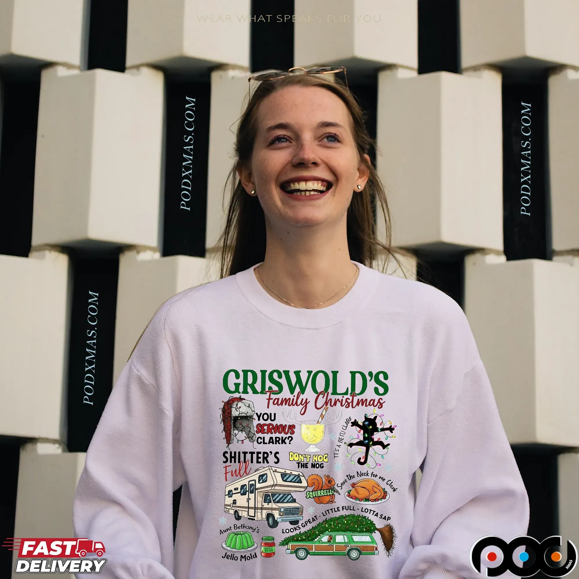 Griswold’s Family Christmas Vacation Featuring Cousin Eddie, Clark Griswold, RV, Tree, and More T Shirt