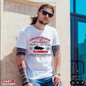 Griswold's Family Estd 1989 Christmas Tree Farm A Real Beaut Guaranteed Free Squirrel With Purchase National Lampoon's T Shirt