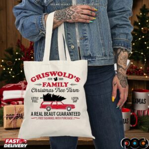 Griswold's Family Estd 1989 Christmas Tree Farm A Real Beaut Guaranteed Free Squirrel With Purchase National Lampoon's T Shirt