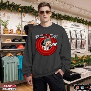 Griswold's Family Shitter's Full Cousin Eddie National Lampoon's Vacaction Cartoon Style T Shirt