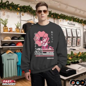 Haru Urara Uma Musume Pretty Derby Pink Motivational Japanese T Shirt