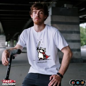 Heroic Raccoon Brave Animal T Shirt