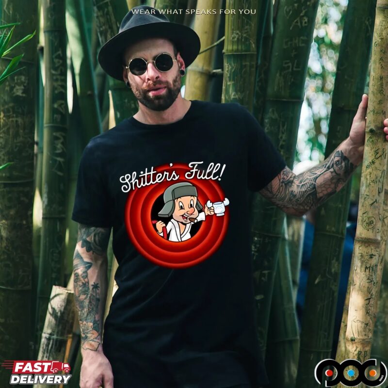Griswold's Family Shitter's Full Cousin Eddie National Lampoon's Vacaction Cartoon Style T Shirt
