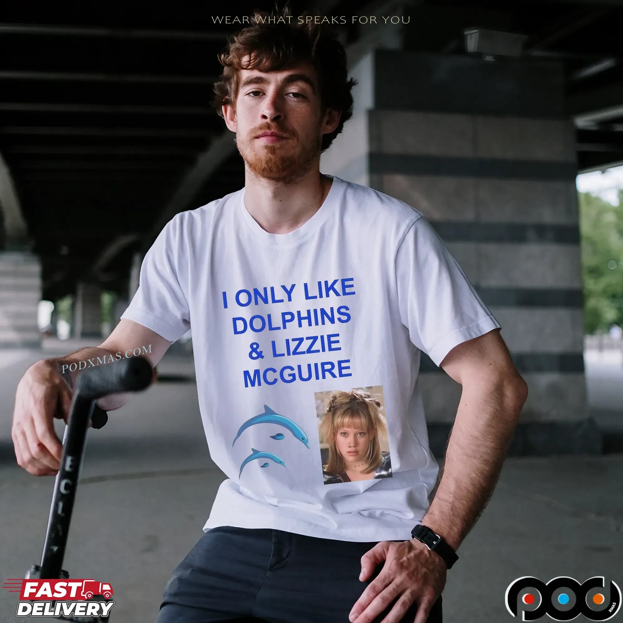 I Only Like Dolphins And Lizzie McGuire T Shirt