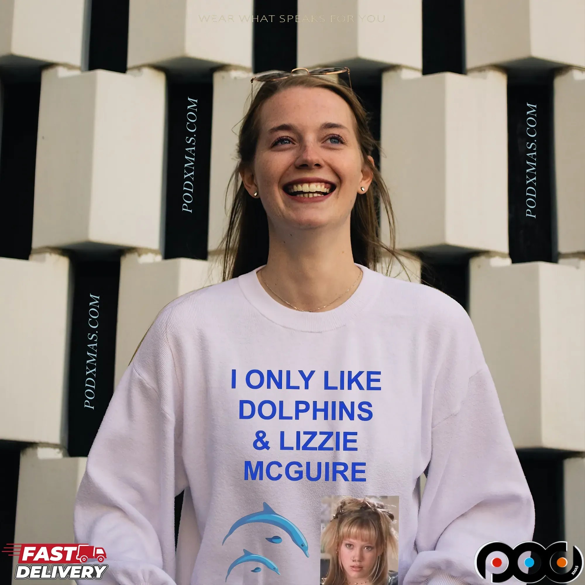 I Only Like Dolphins And Lizzie McGuire T Shirt