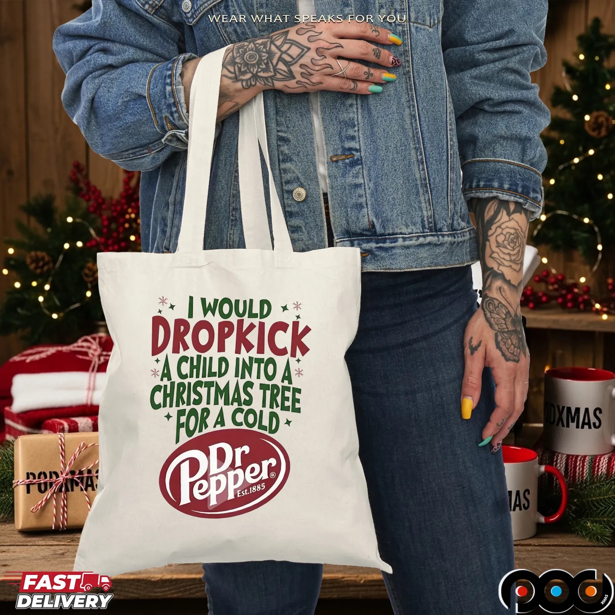I Would Dropkick A Child Into A Christmas Tree For A Cold Pepper Est 1885 T Shirt