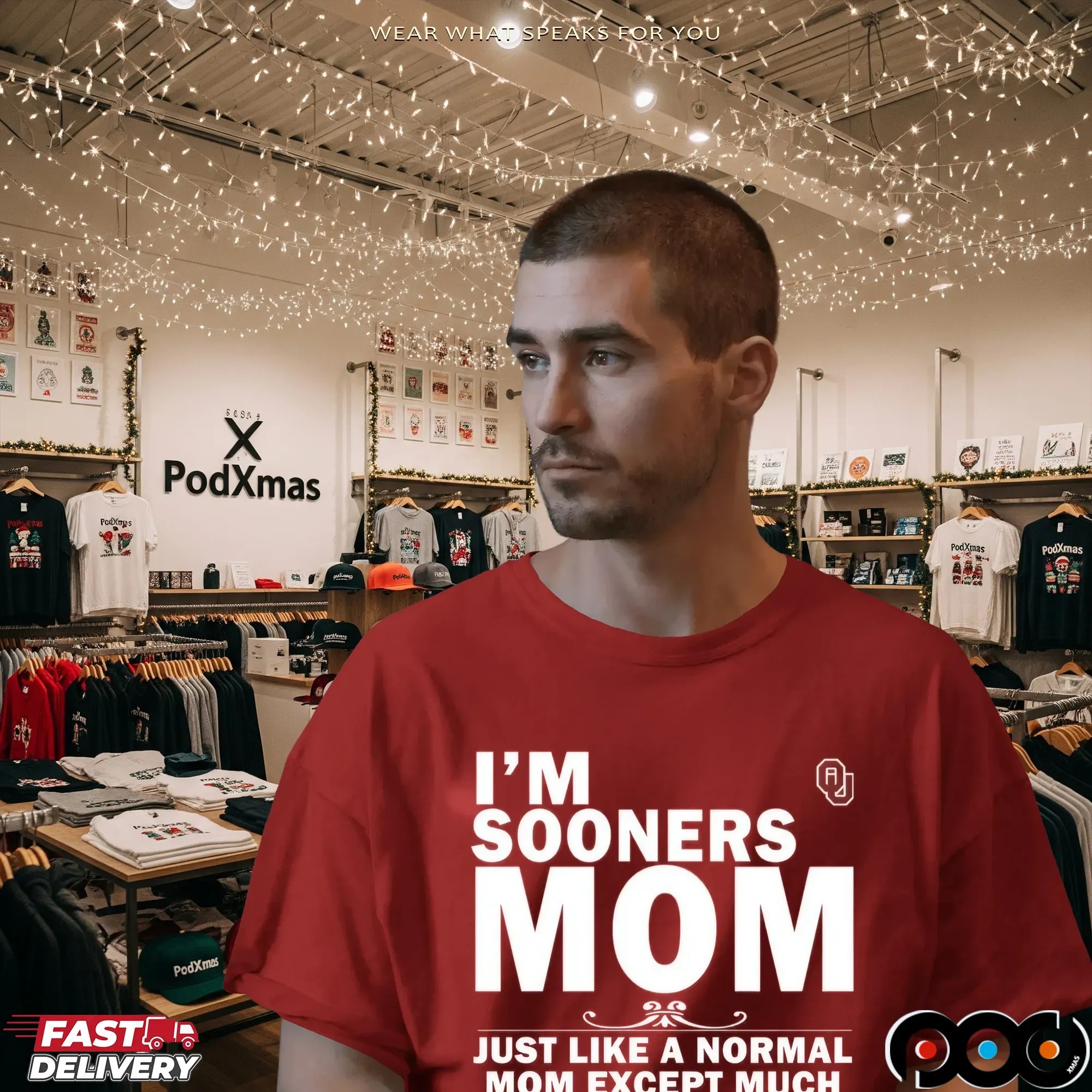 I'm A Oklahoma Sooners Mom Just Like A Normal Mom Except Much Cooler T Shirt