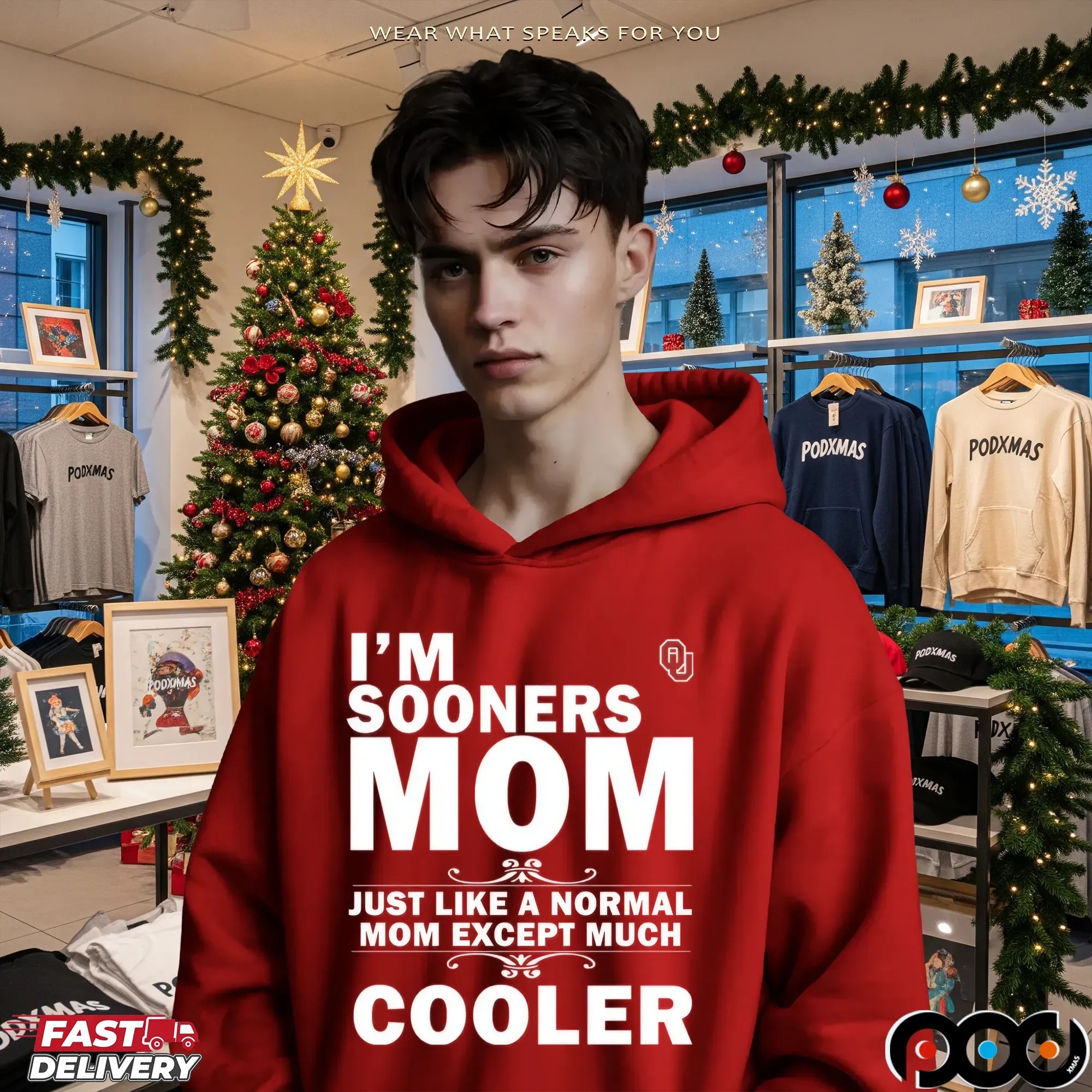 I'm A Oklahoma Sooners Mom Just Like A Normal Mom Except Much Cooler T Shirt