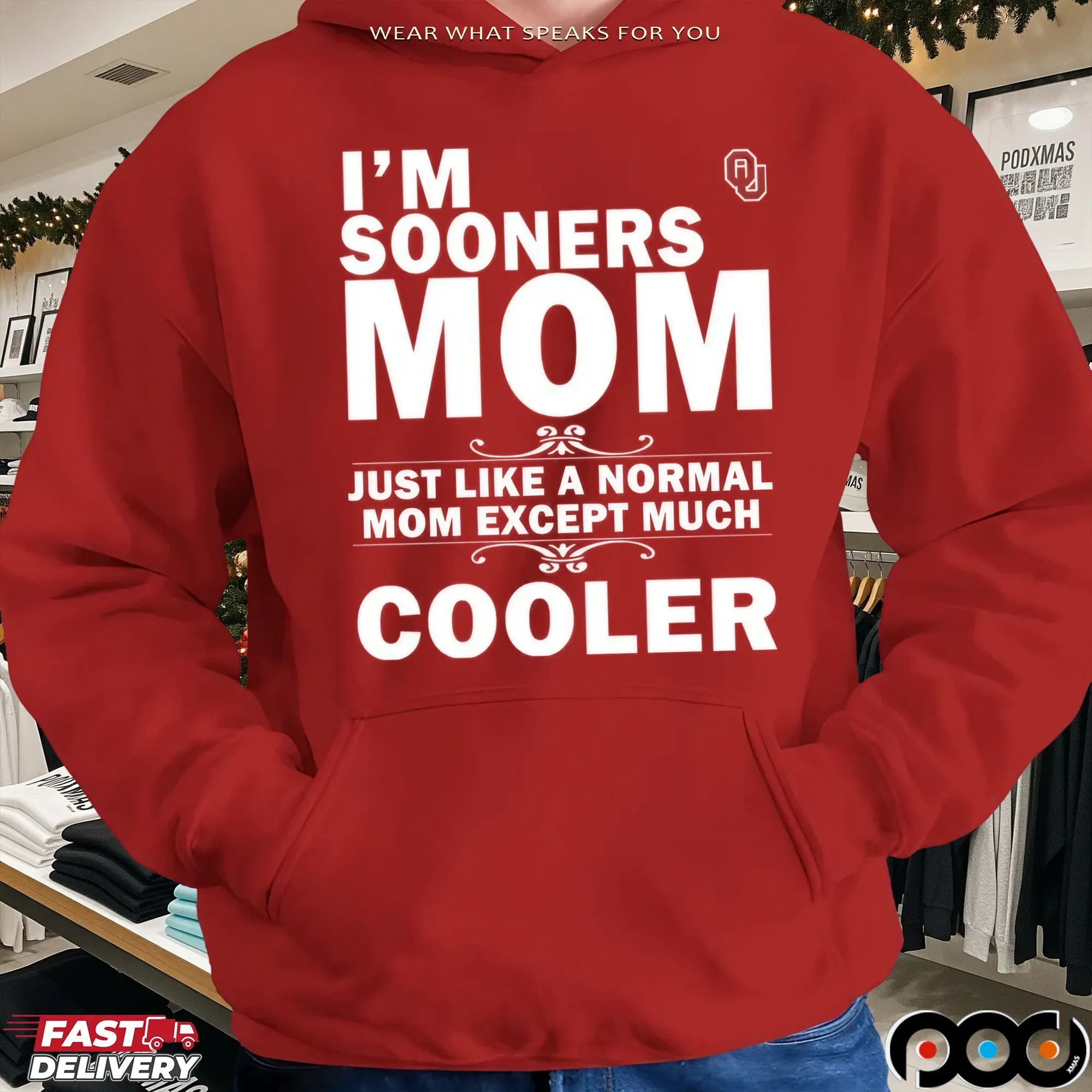 I'm A Oklahoma Sooners Mom Just Like A Normal Mom Except Much Cooler T Shirt