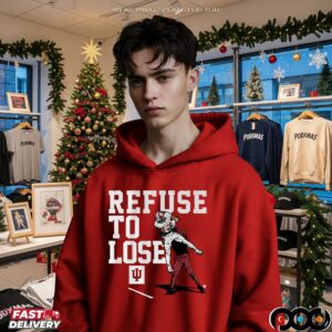 Indiana Hoosiers Football Omar Cooper Jr Refuse to Lose Graphic T Shirt