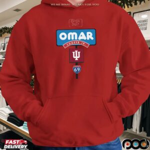 Indiana Hoosiers Omar Cooper Jr Crimson Open 24 7 Graphic T Shirt