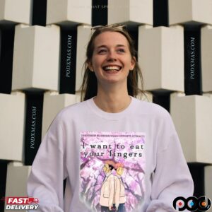 Itadori Yuji Jujutsu Kaisen I Want To Eat Your Fingers T Shirt