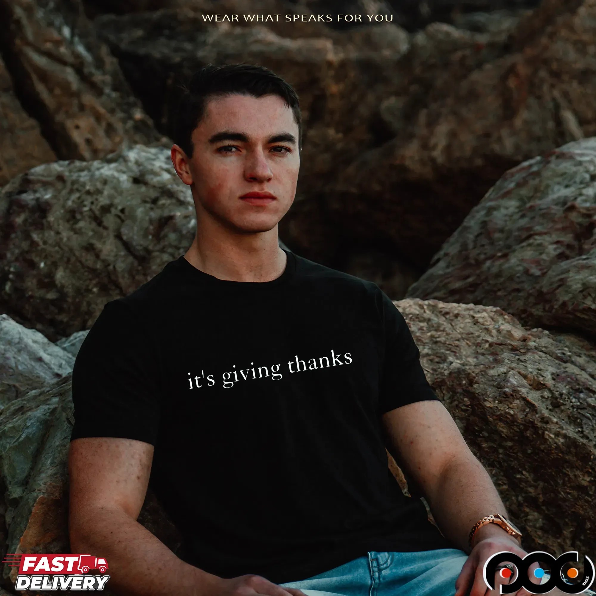 It's Giving Thanks Family Thanksgiving T Shirt