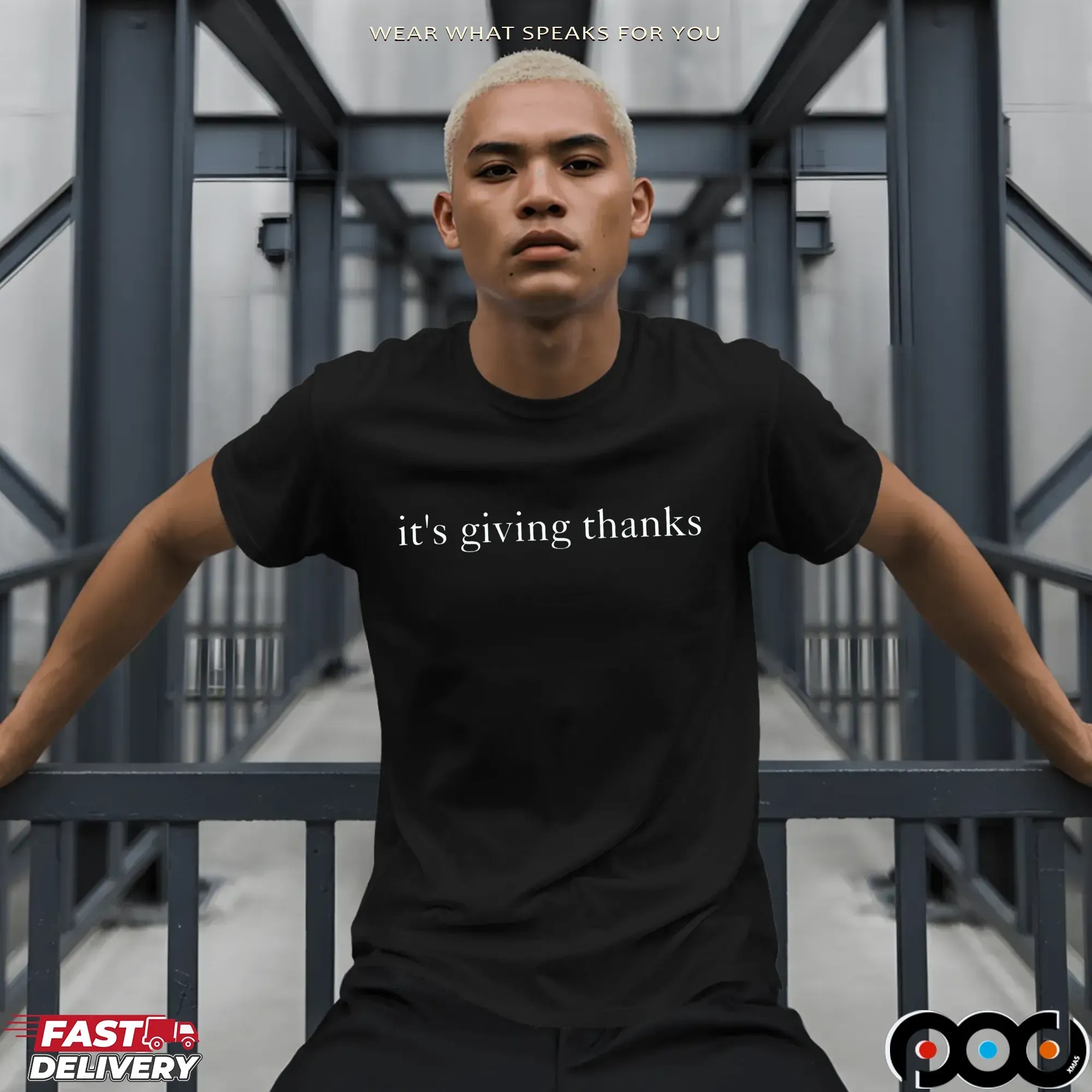 It's Giving Thanks Family Thanksgiving T Shirt