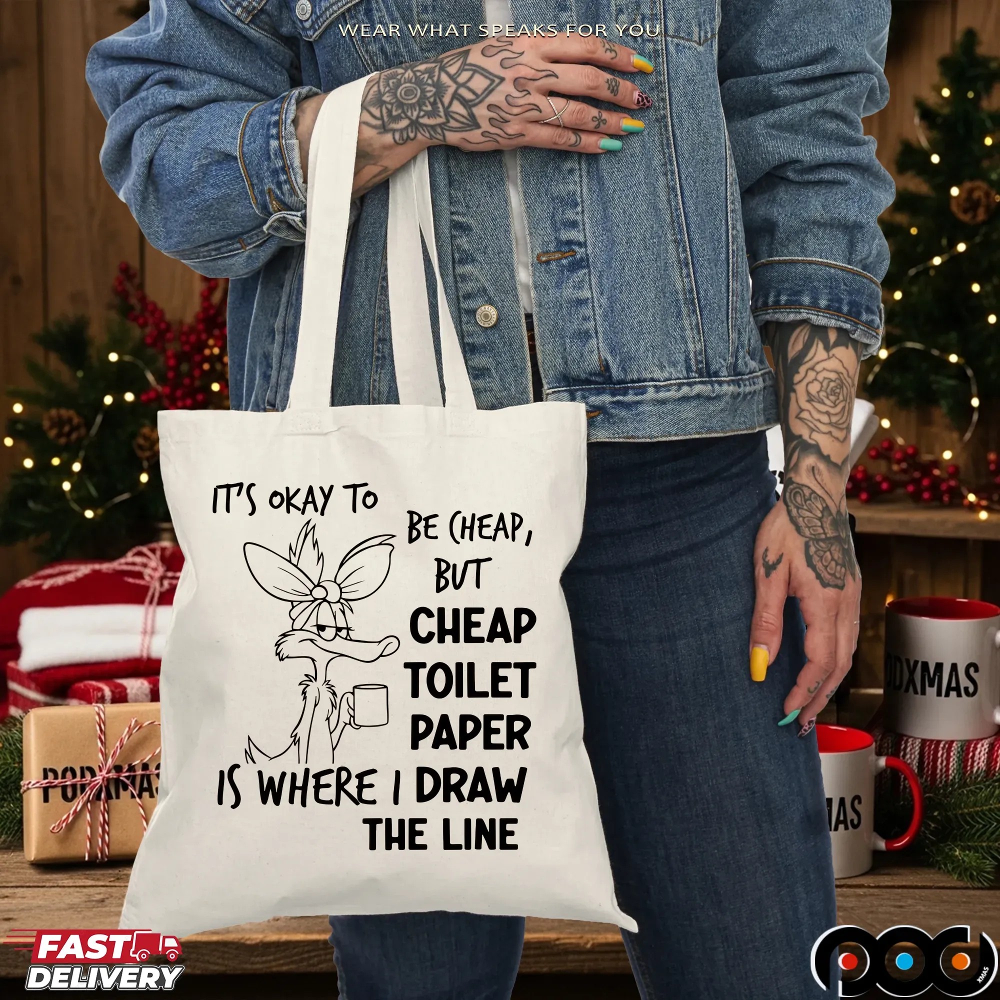 It's Okay To Be Cheap, But Cheap Toilet Paper Is Where I Draw The Line T Shirt