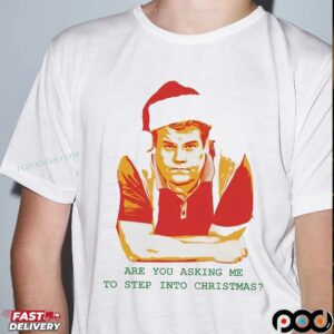 James Corden Are You Asking Me To Step Into Christmas Graphic T Shirt