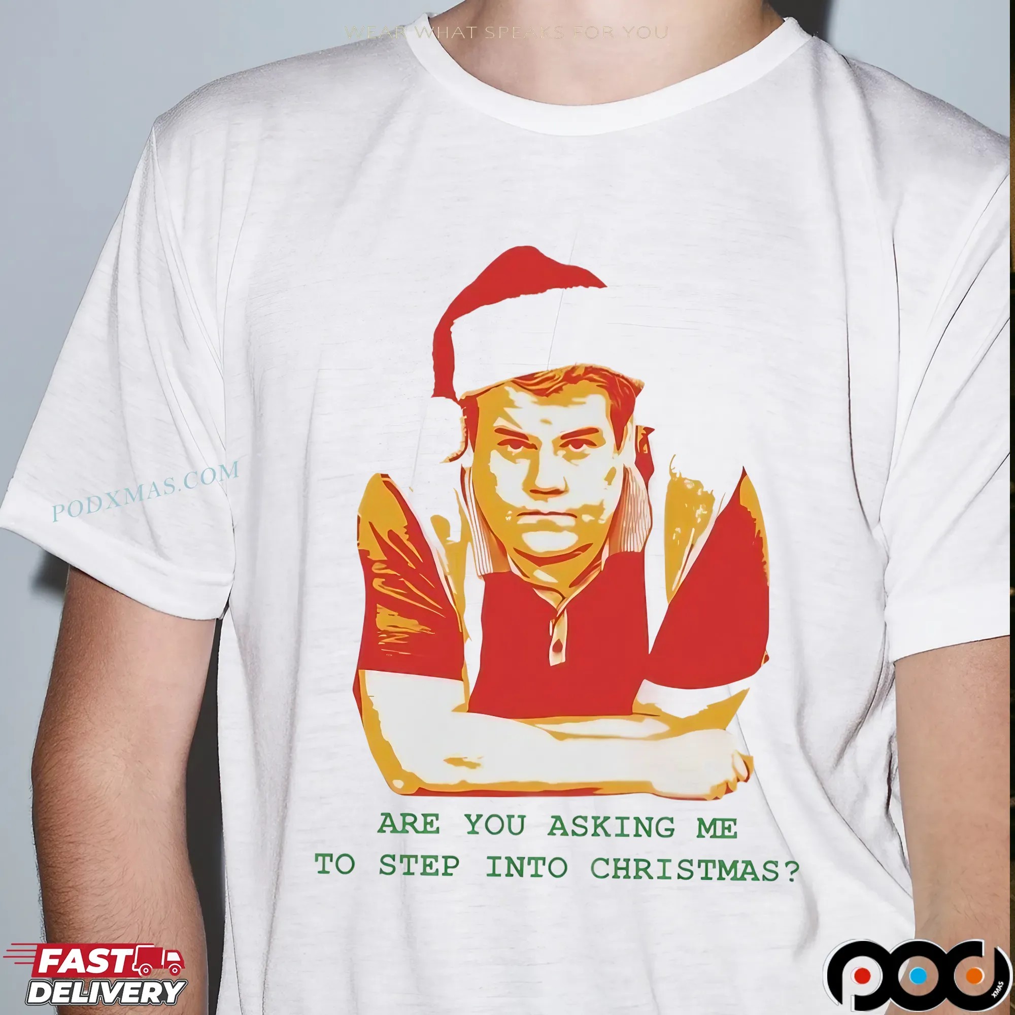 James Corden Are You Asking Me To Step Into Christmas Graphic T Shirt
