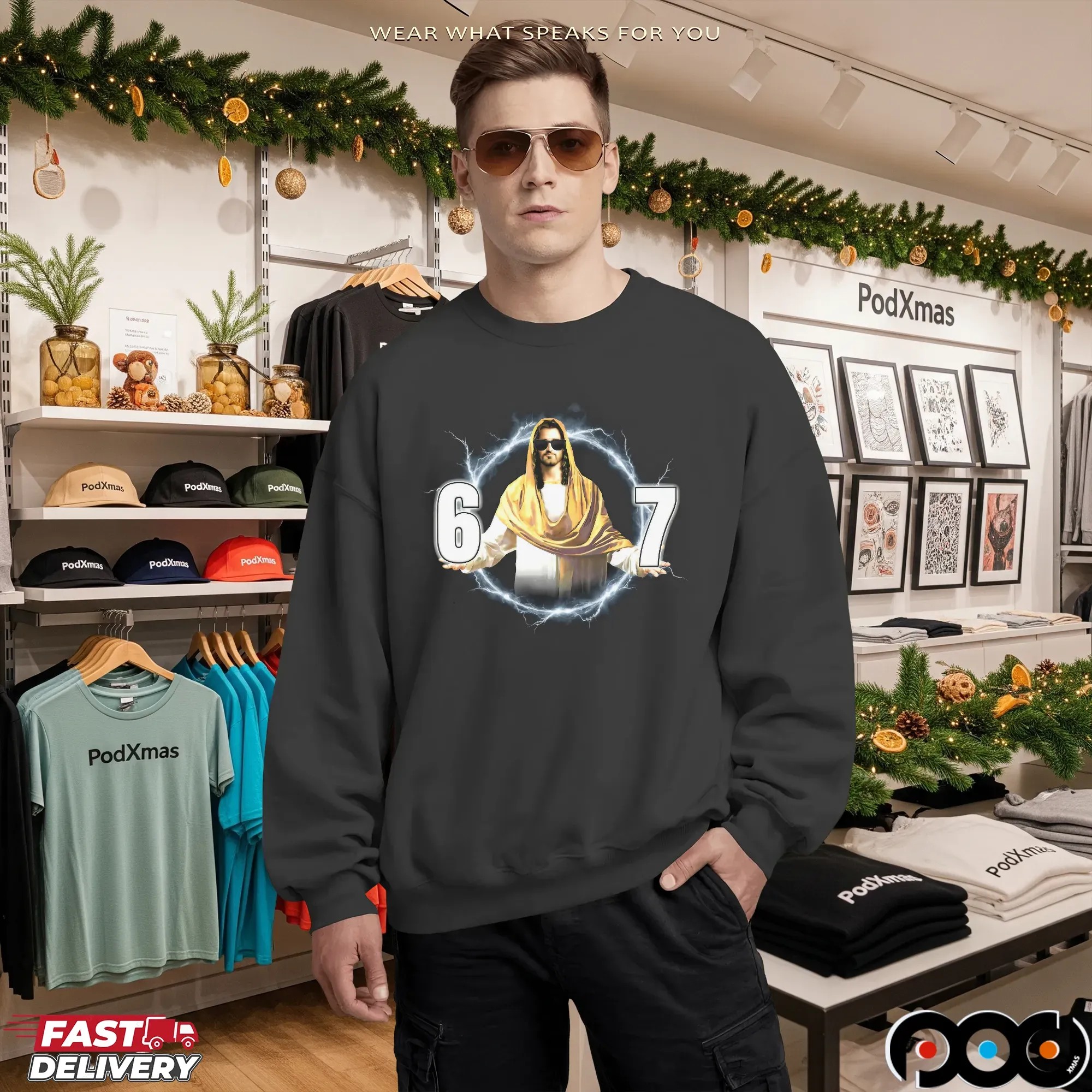 Jesus 67 Parody T Shirt