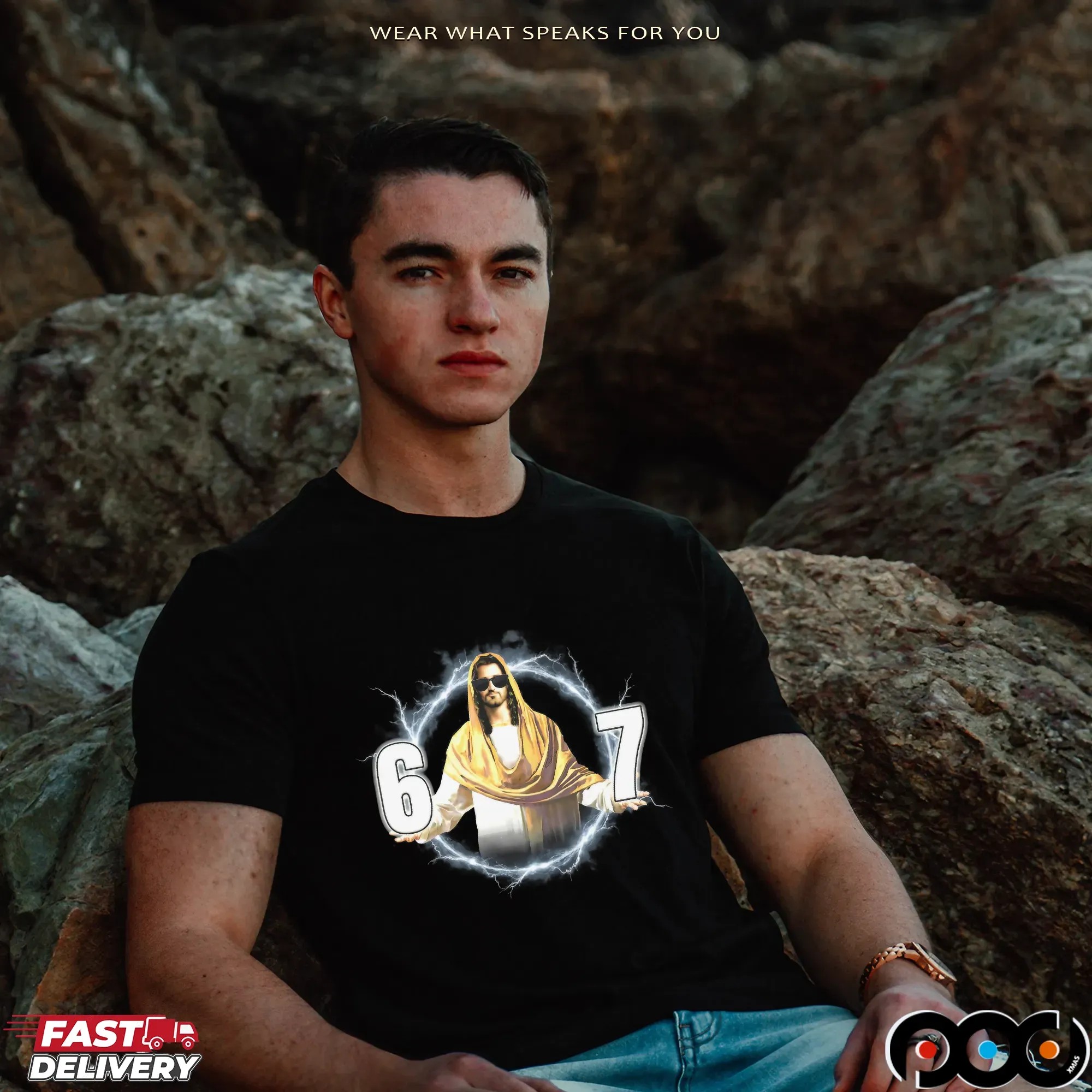 Jesus 67 Parody T Shirt