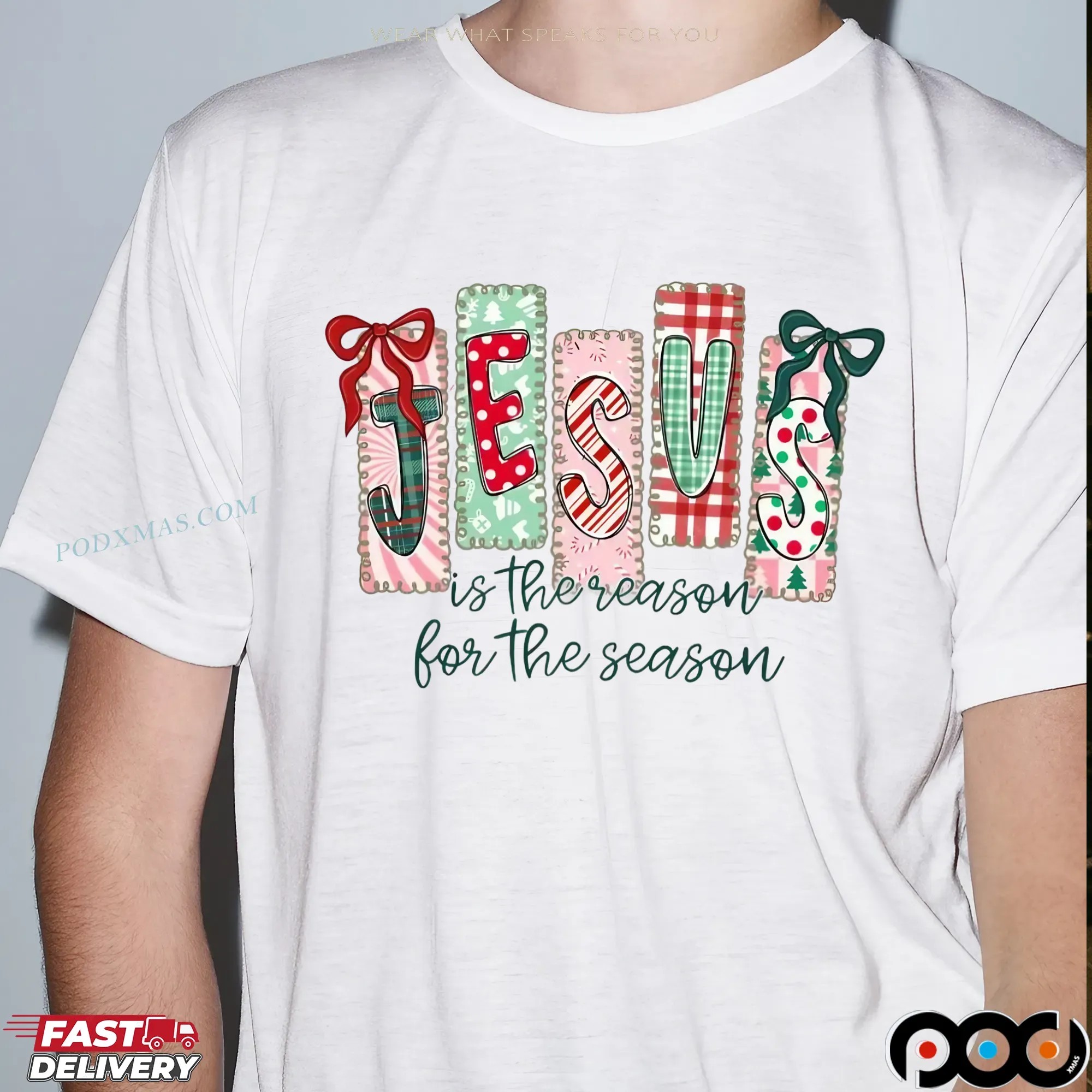 Jesus Is The Reason For The Season Merry Xmas T Shirt
