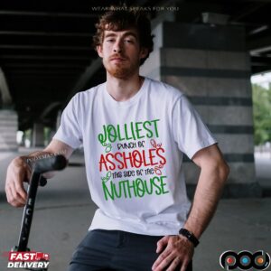 Jolliest Bunch Of Assholes This Side Of The Nuthouse Griswold Christmas Vacation Quote T Shirt