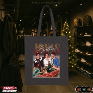 Jonas Brothers Boy Band On Retro Car Bootleg T Shirt