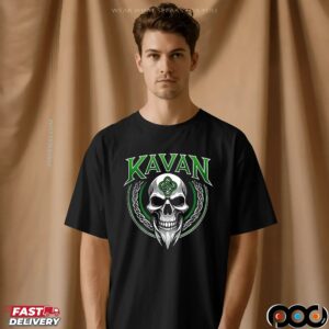 Kavan O'reilly Kavan Skull Logo T Shirt