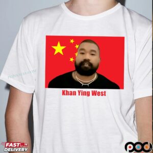 Khan Ying West China Flag T Shirt
