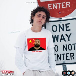 Khan Ying West China Flag T Shirt