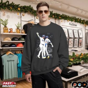 Kiké Hernandez And Gavin Lux LA Dodgers Signature T Shirt