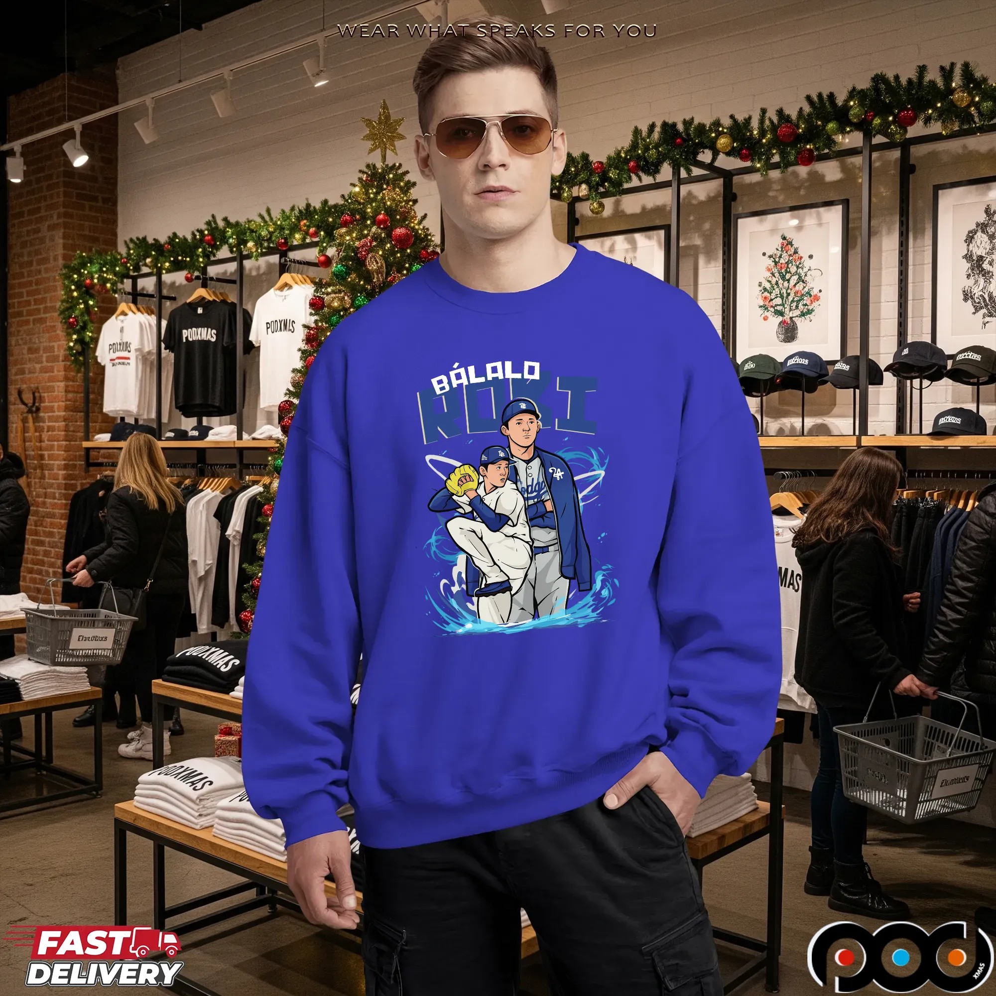 LA Baseball Báilalo Roki T Shirt