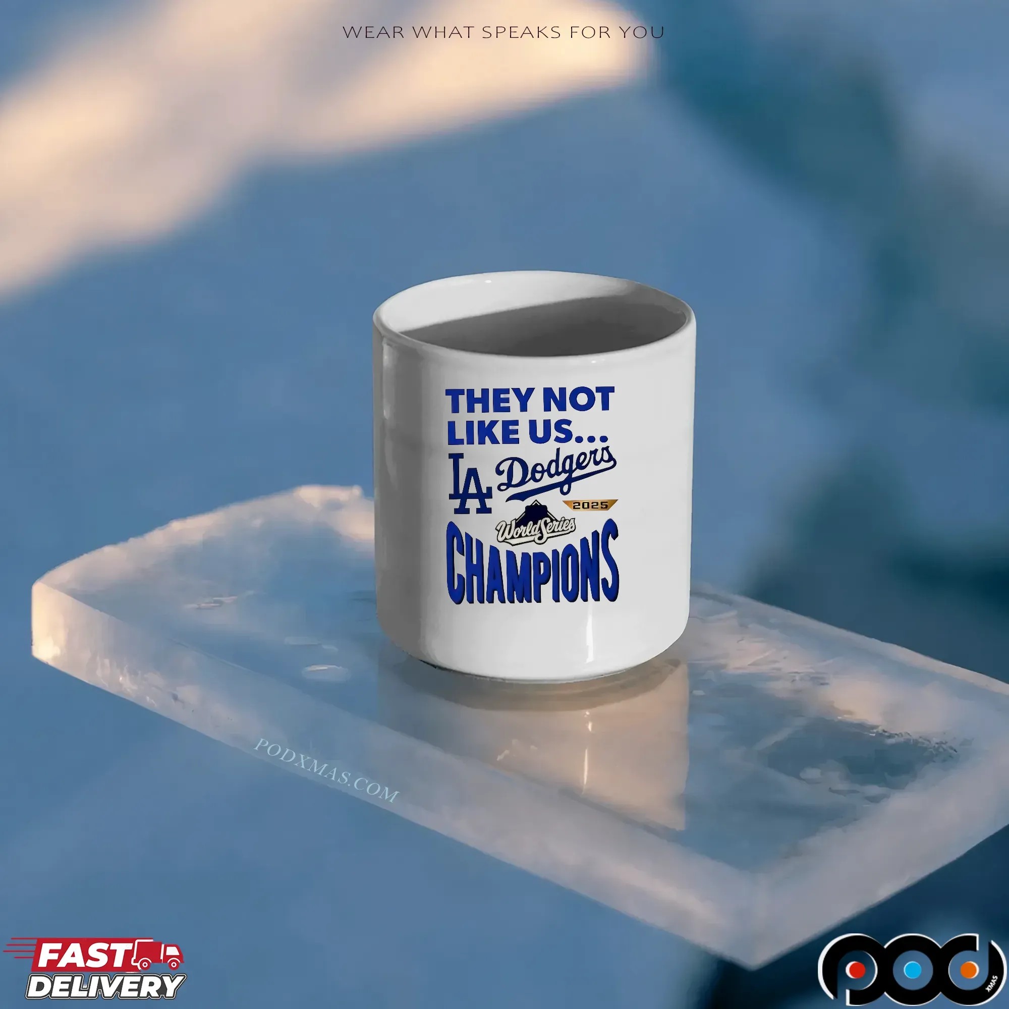 LA Dodgers 2025 World Series Champions They Not Like Us T Shirt