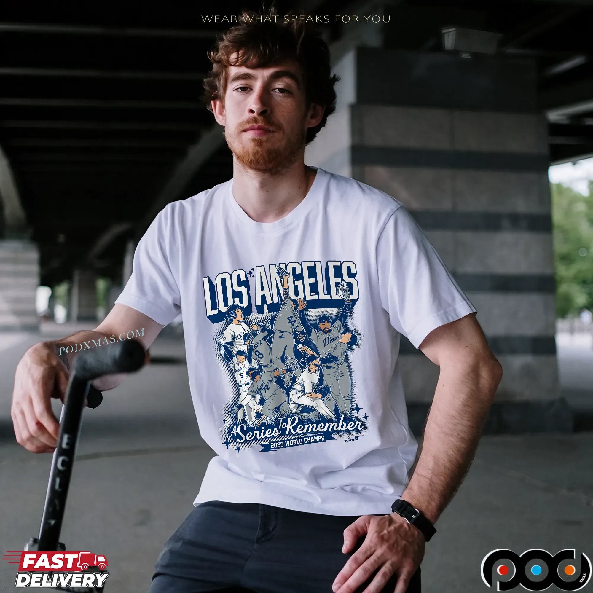 Los Angeles Baseball A Series to Remember 2025 World Champ T Shirt
