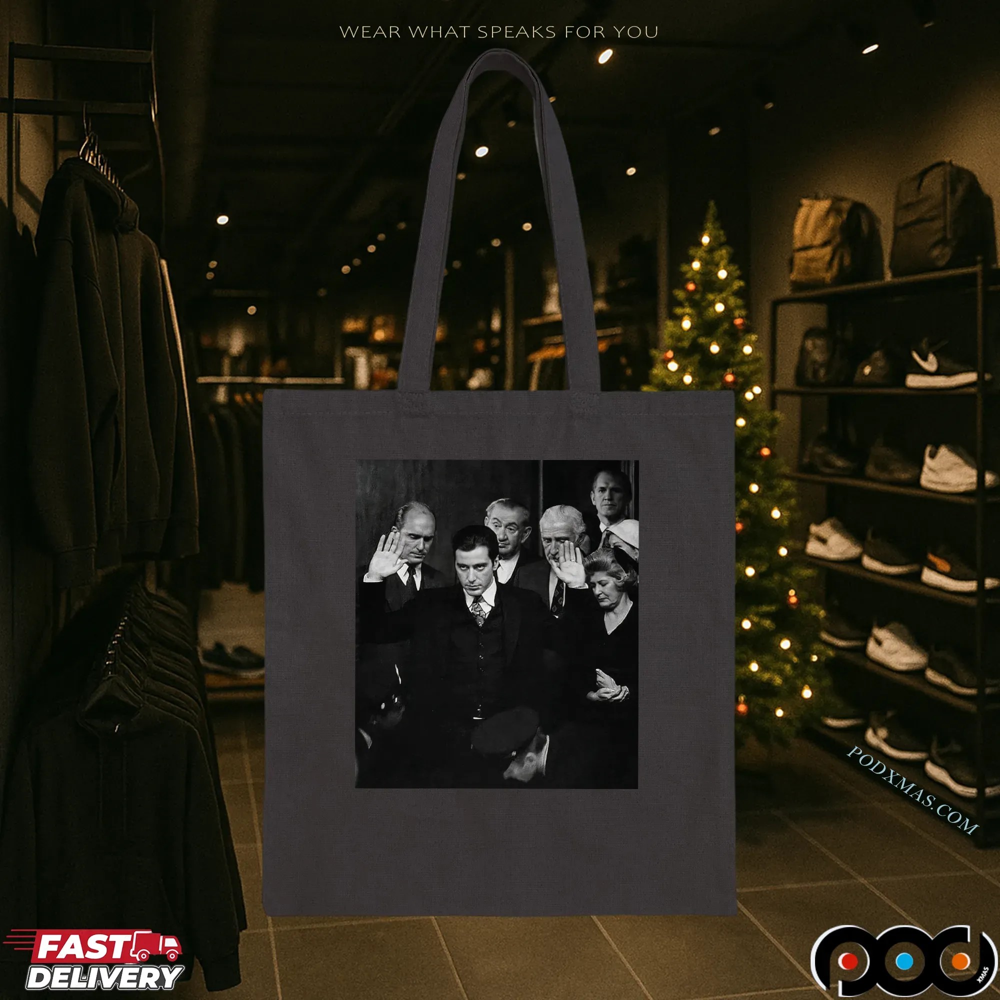 Michael Corleone The Godfather Iconic Scene T Shirt