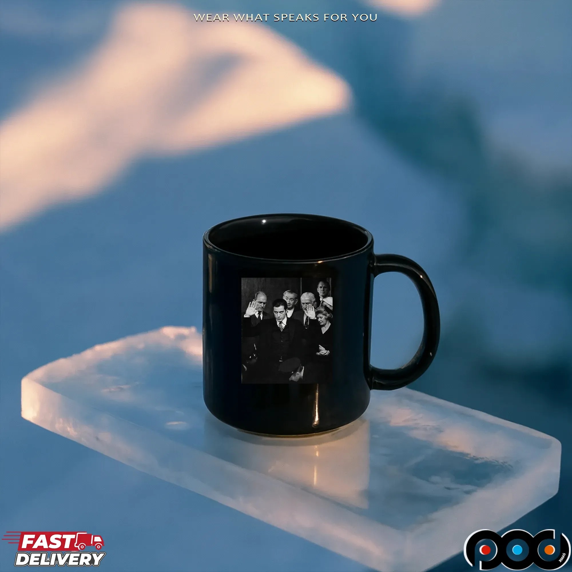 Michael Corleone The Godfather Iconic Scene T Shirt