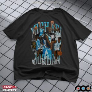 Michael Jordan Flight Graphic Bootleg T Shirt
