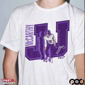 Minnesota Vikings QB J J McCarthy Griddy T Shirt