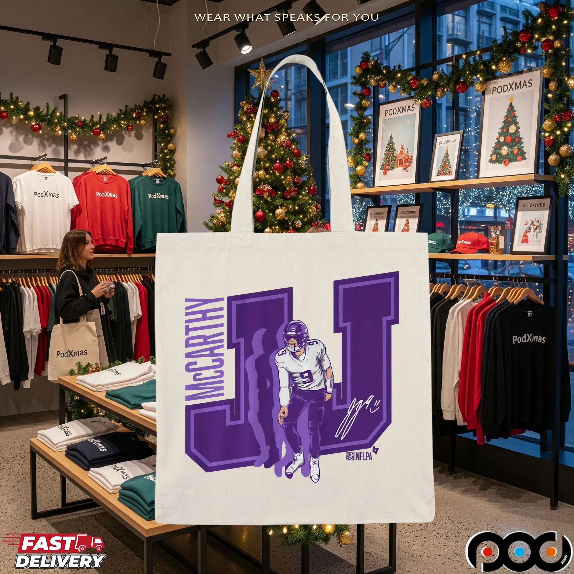 Minnesota Vikings QB J J McCarthy Griddy T Shirt