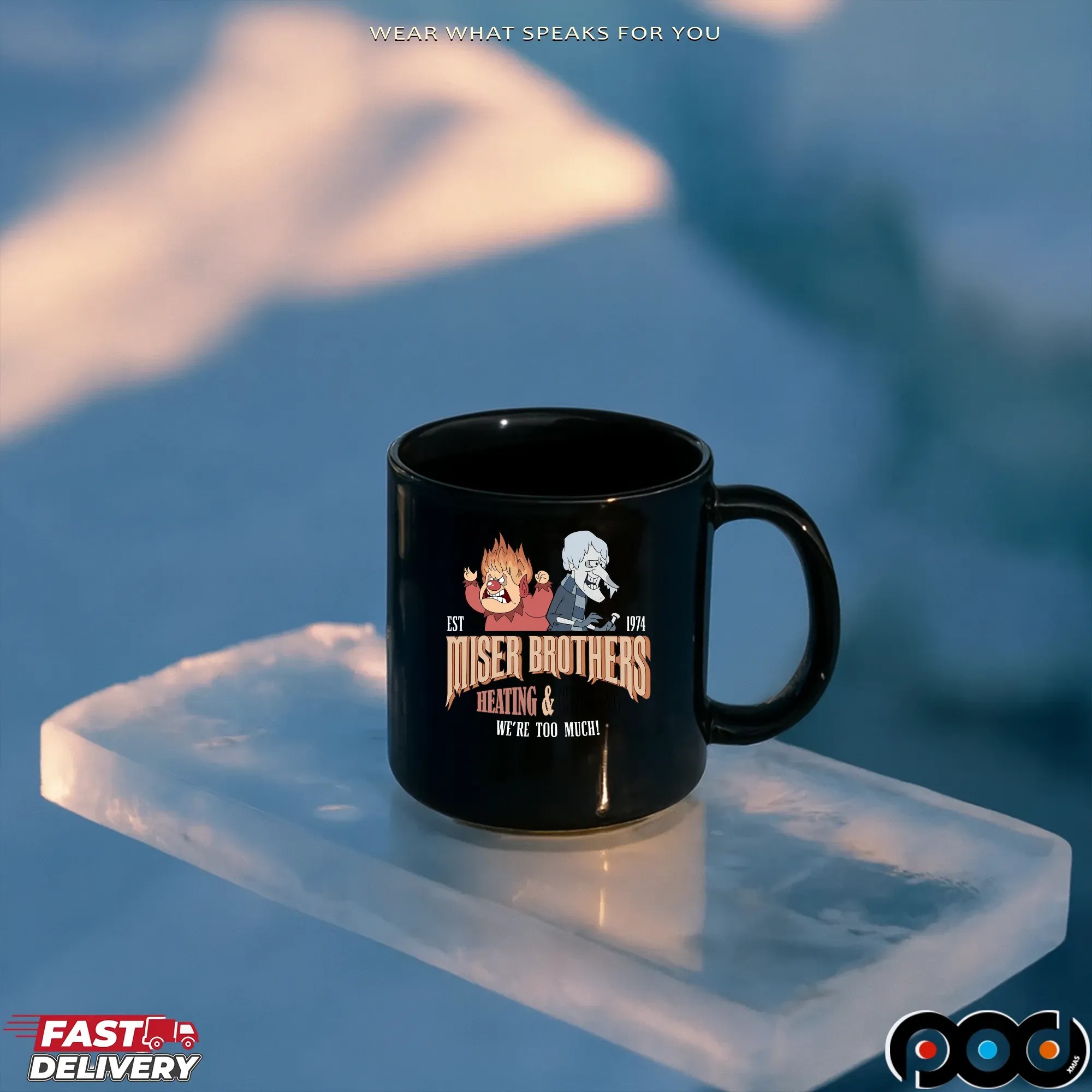 Miser Brothers Heating And Cooling Est 1974 We're Too Much T Shirt Miser Brothers Heating And Cooling Est 1974 We're Too Much T Shirt