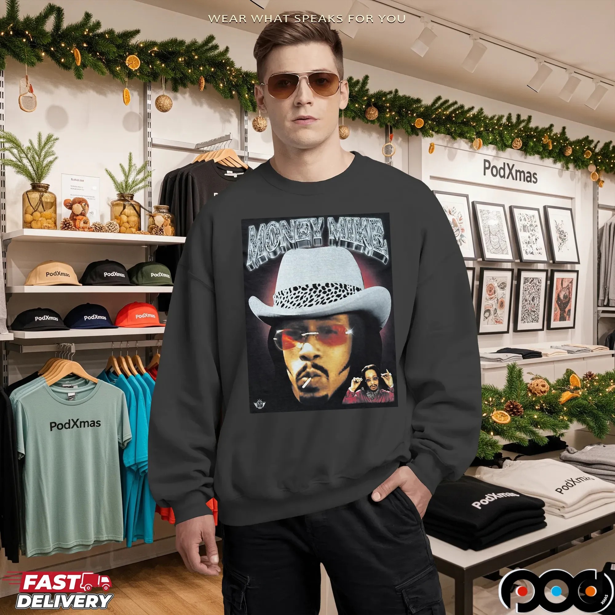 Money Mike Don't Be Sorry Ho Be Careful Christmas Holiday T Shirt