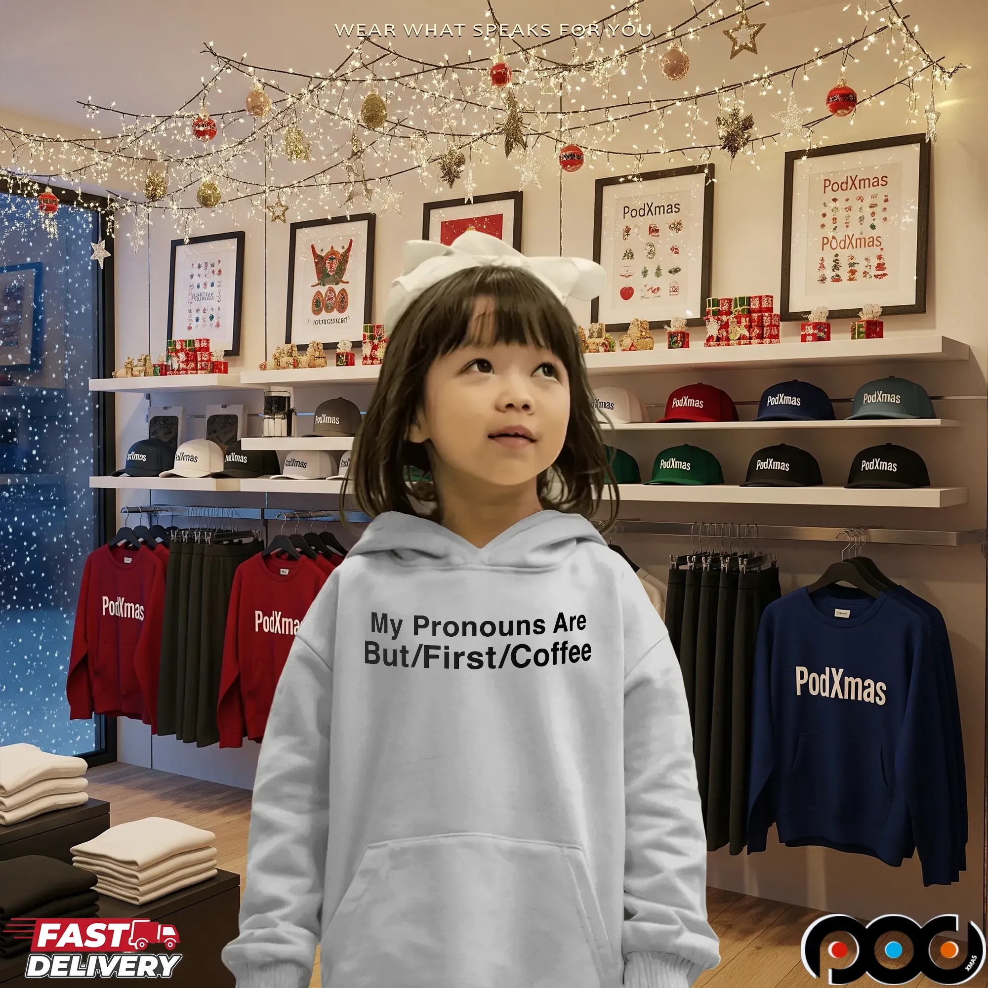 My Pronouns Are But First Coffee T Shirt