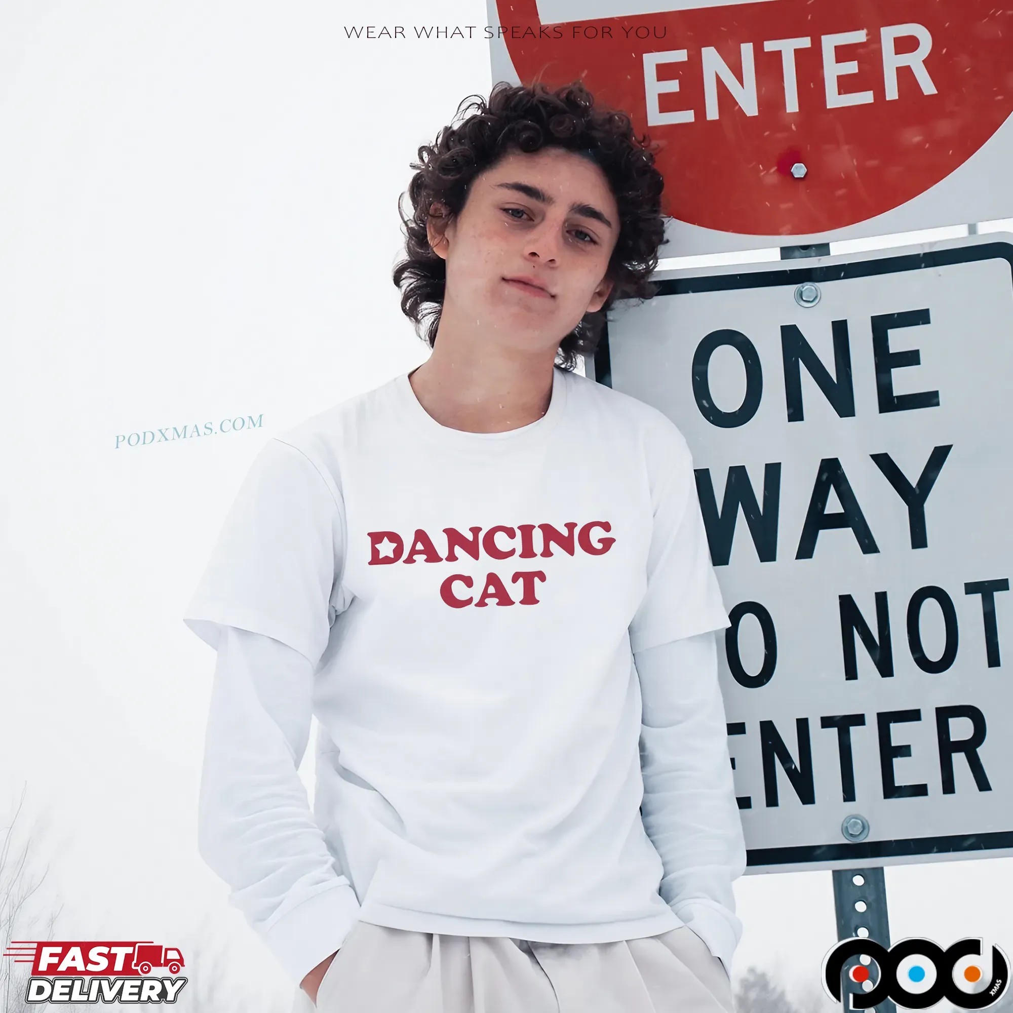 NCT WISH Dancing Cat T Shirt